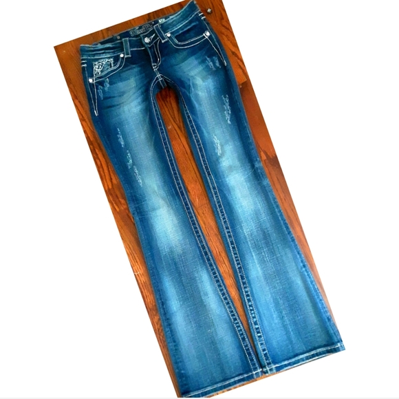 Miss Me Jeans Easy Boot Cut Size 25 NWT - Picture 4 of 16